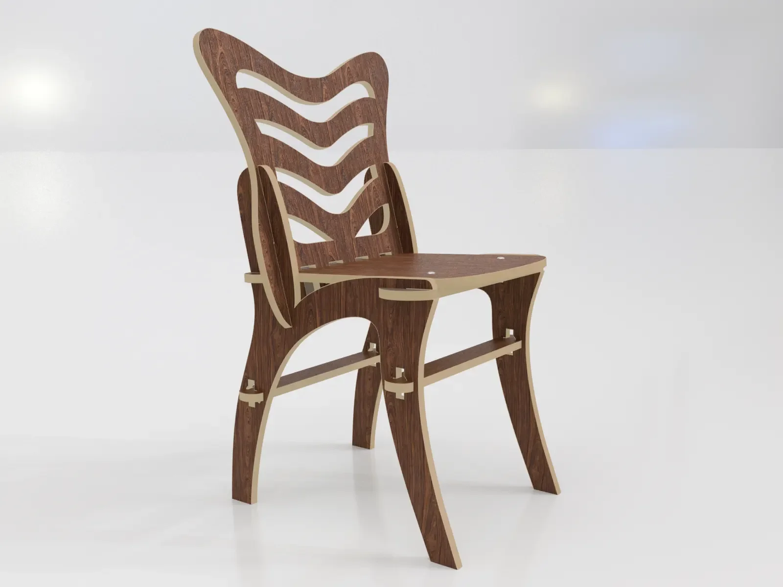 Cadeira Desmontável Gaudí Imbuia - 2