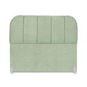 Ver imagem 3 de Cabeceira Cama Box Casal 140 Cm Estofada Revestida em Bouclé Elegante