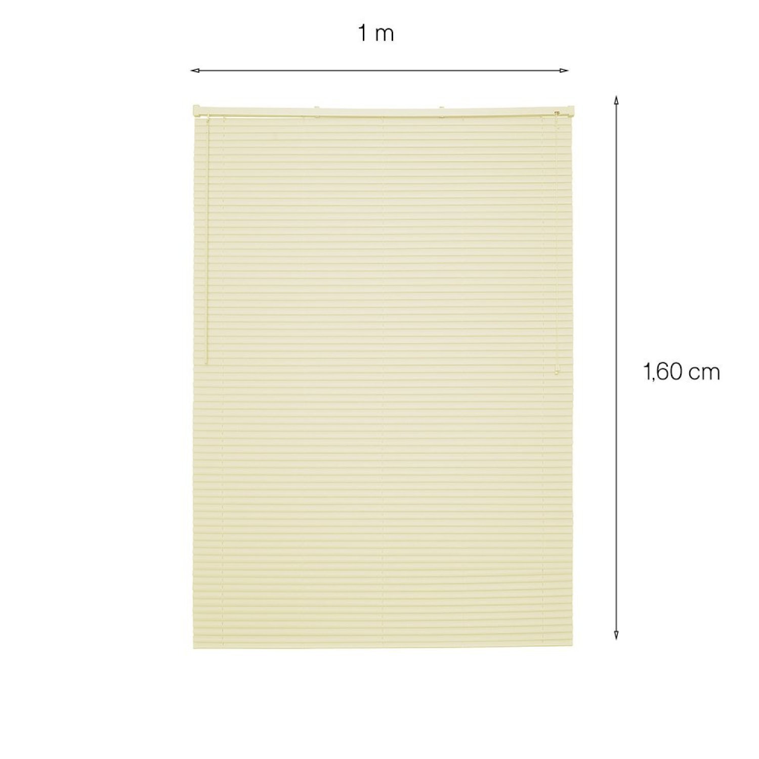 Persiana Horizontal 1,00x1,60m PVC Premier Evolux - 5