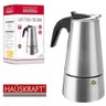 Cafeteira Italiana de Inox 100ml para 2 Xicaras - 1