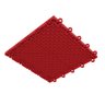 Kit 1M² Piso Modular Multiuso Indoor Vermelho 25x25x1 cm Piso Plástico Interno 16 un - 3