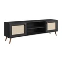 Ver imagem 1 de Rack Viena 160cm - Preto ordesign