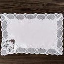 Ver imagem 1 de Lugar Americano Avulso Retangular 35x50cm 81201 - Rafimex Branco