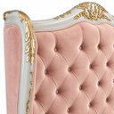 Ver imagem 5 de Cabeceira de Cama Queen Bergère em Veludo com Capitonê 155x185x22cm