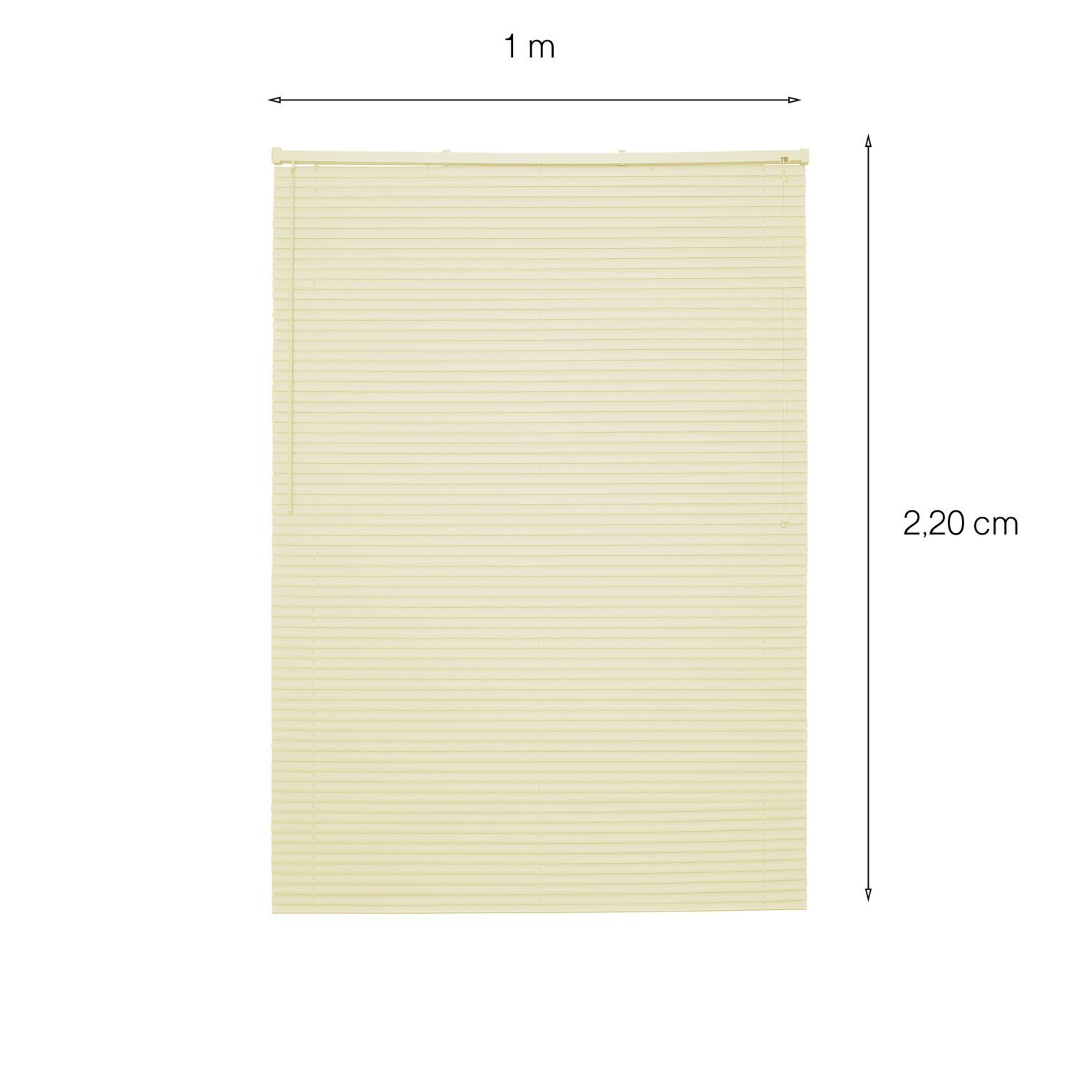 Persiana Horizontal Pvc 100x220cm Premier Evolux - 5