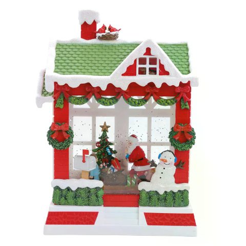 Vila Natalina Casa Noel C/ Led Clr 3aa