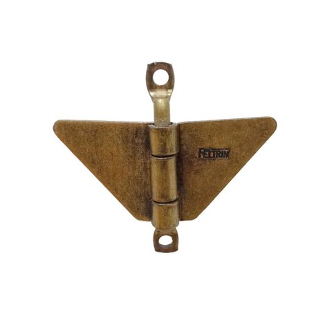 Kit 14 Borboleta + Levantador Janela Guilhotina Ouro Velho