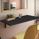 Ver imagem 4 de Mesa Bancada Retratil P/ Cozinha,Sala,Quarto quadrada Preto