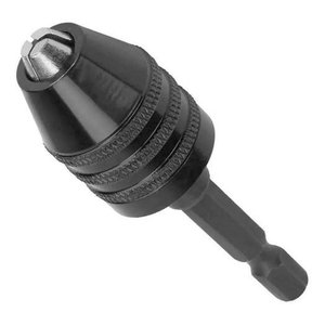 Mini Mandril 8mm Adaptador para Parafusadeira 1/4 Furadeira