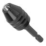 Mini Mandril 8mm Adaptador para Parafusadeira 1/4 Furadeira - 1