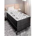 Ver imagem 2 de Cama Box Solteiro Conjugado Espuma Ortopédica 88x188