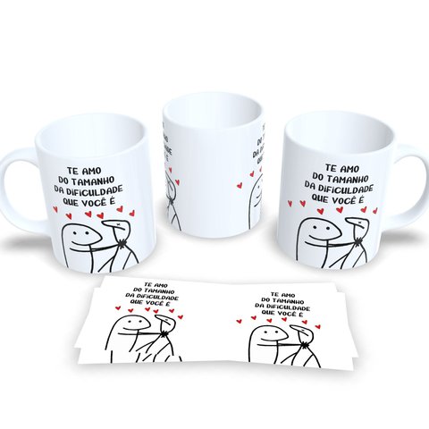 Caneca Divertida Flork com Frase Sincera – Humor do Dia