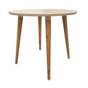 Ver imagem 2 de Mesa Sala de Jantar Veneza Redonda Tampo com Vidro 90x90cm