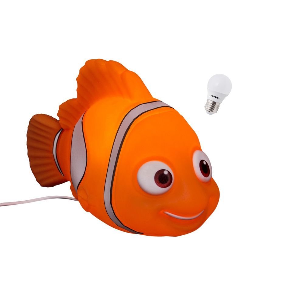 Luminária Infantil Usare Nemo Personagem Peixe Disney Pixar com Lâmpada LED - 2