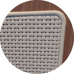 Mesa de Cabeceira 1 Gaveta Palhinha Pé Metal Dourado Oslo  - 8