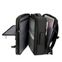 Ver imagem 6 de Mochila Executiva Mala Viagem Trabalho Faculdade P/ Notebook:preto