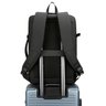 Mochila Executiva Mala Viagem Trabalho Faculdade P/ Notebook:preto - 8
