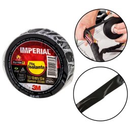 Kit 5 Fitas Isolante 3m Imperial 18mm X 10 Metros Suporta 90°c - 2