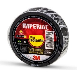Kit 5 Fitas Isolante 3m Imperial 18mm X 10 Metros Suporta 90°c - 4
