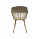 Ver imagem 3 de Cadeira Marcela com Assento Estofado em Linho Nude