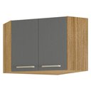 Ver imagem 1 de Armário Aéreo Ametista Canto Oblíquo Freijó Gris - Kits Paraná