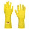 Kit 5 Luvas Látex Multiuso Amarela Limpeza Impermeável Volk - 1