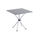 Ver imagem 4 de Conjunto de Mesa Tubular 70x70cm Tampo em Granito com 4 Cadeiras Ane B 