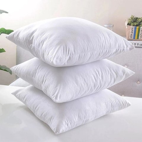 Kit 4 Refil de Almofadas Macio 45x45 em Espuma