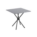 Ver imagem 4 de Conjunto de Mesa Tubular 70x70cm Tampo em Granito com 4 Cadeiras Ane B 