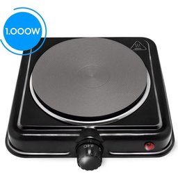 Fogão Elétrico de Mesa 1 Prato 1000w 127v Fg01 Single Cook Preto Elgin - 2