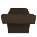 Ver imagem 4 de Maca Ana Estética Capitone Corino 80 Cm Slk Decor Opala Marrom