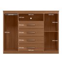 Ver mais imagens de Cômoda para Quarto 2 Portas 4 Gavetas 1 Nicho Master