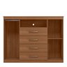 Cômoda para Quarto 2 Portas 4 Gavetas 1 Nicho Master - 3