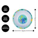 Ver imagem 3 de Tigela Infantil Melamina 450ml 16cm Stitch Disney - Tuut