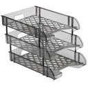 Ver imagem 1 de Organizador Mesa Triplo Arquivo Bandeja Escritorio