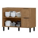 Ver imagem 6 de Balcão para Cozinha2 Portas 3 Gavetas Toscana Espresso Móveis