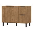 Ver imagem 1 de Balcão para Cozinha2 Portas 3 Gavetas Toscana Espresso Móveis