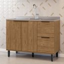 Ver imagem 2 de Balcão para Cozinha2 Portas 3 Gavetas Toscana Espresso Móveis