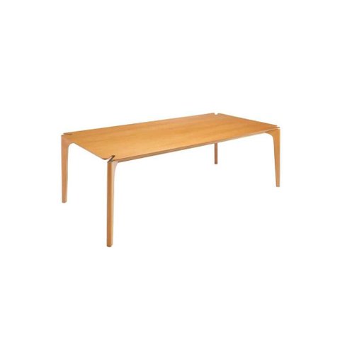 Mesa de Jantar em Madeira 1,80x1,0m - Aura - Requinte Salas