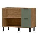 Ver imagem 5 de Balcão para Cozinha 2 Portas 3 Gavetas Toscana Espresso Móveis