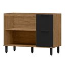 Ver imagem 5 de Balcão para Cozinha 2 Portas 3 Gavetas Toscana Espresso Móveis