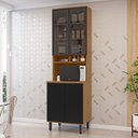 Ver imagem 1 de Paneleiro 70cm 4 Portas Toscana Espresso Móveis