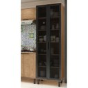 Ver imagem 1 de Cristaleira 2 Portas com Vidro Toscana Espresso Móveis