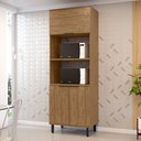 Ver imagem 1 de Paneleiro Torre Quente 2 Fornos Toscana Espresso Móveis