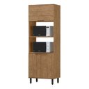 Ver imagem 3 de Paneleiro Torre Quente 2 Fornos Toscana Espresso Móveis