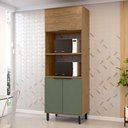 Ver imagem 1 de Paneleiro Torre Quente 2 Fornos Toscana Espresso Móveis