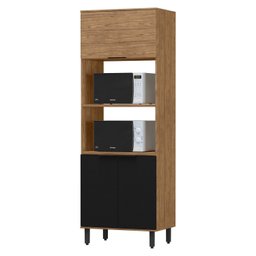 Paneleiro Torre Quente 2 Fornos Toscana Espresso Móveis - 3