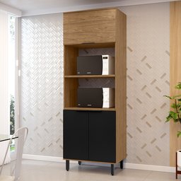Paneleiro Torre Quente 2 Fornos Toscana Espresso Móveis - 1