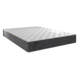 Colchão Casal Tokio Molas Ensacadas 138x188x20 Cinza com Branco Portobel Cinza com Branco - 1