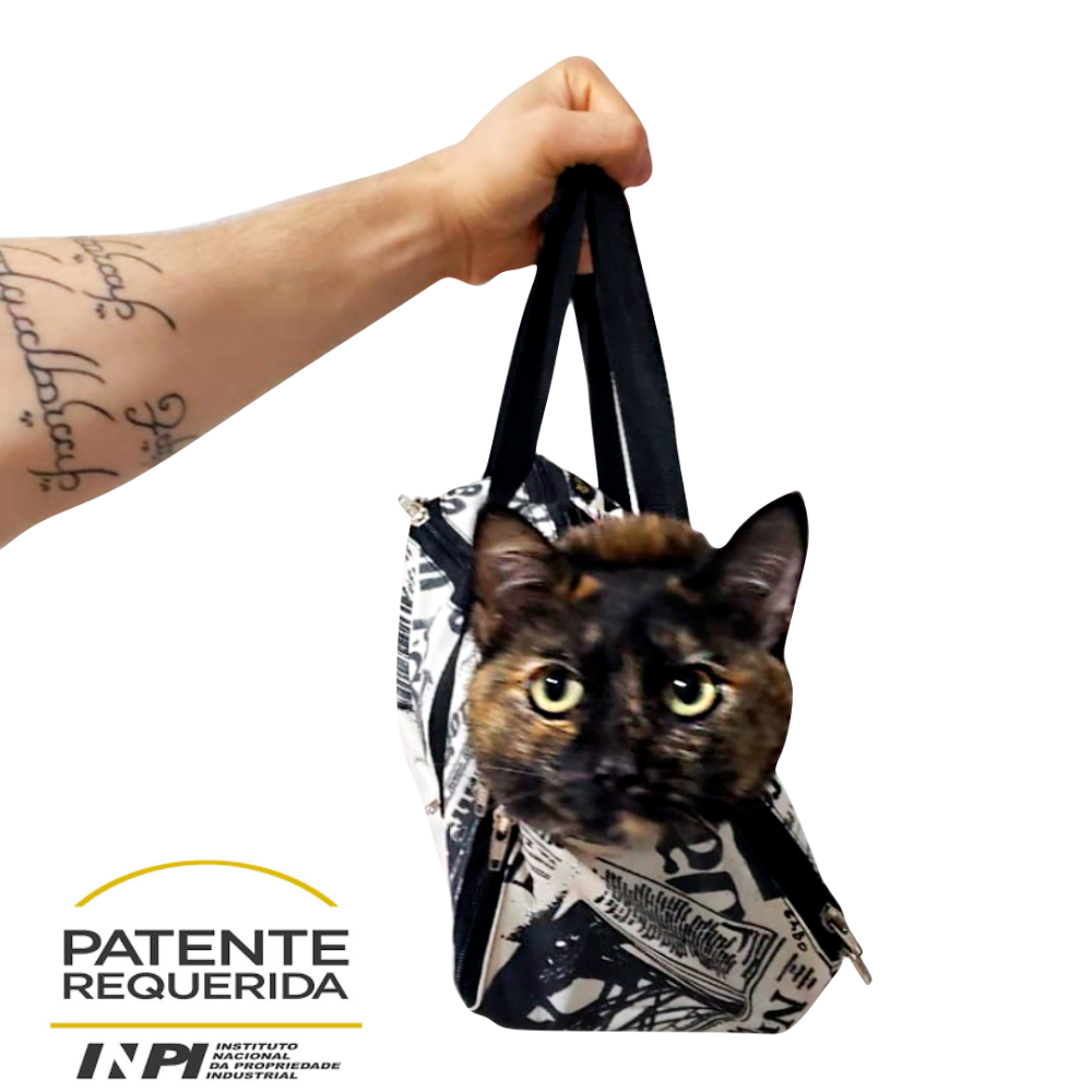 Bolsa de Contenção Gato Cachorro Imobiliza Animais Pet - 2